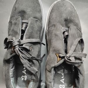 Black Suede Men's Sneakers